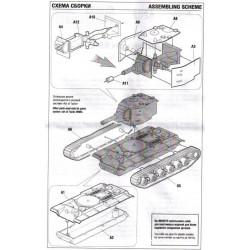1:100 Zvezda 6202 - KV-2 Soviet heavy tank