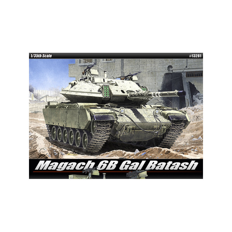 1:35 Academy 13281 - Magach 6B Gal Batash IDF Tank