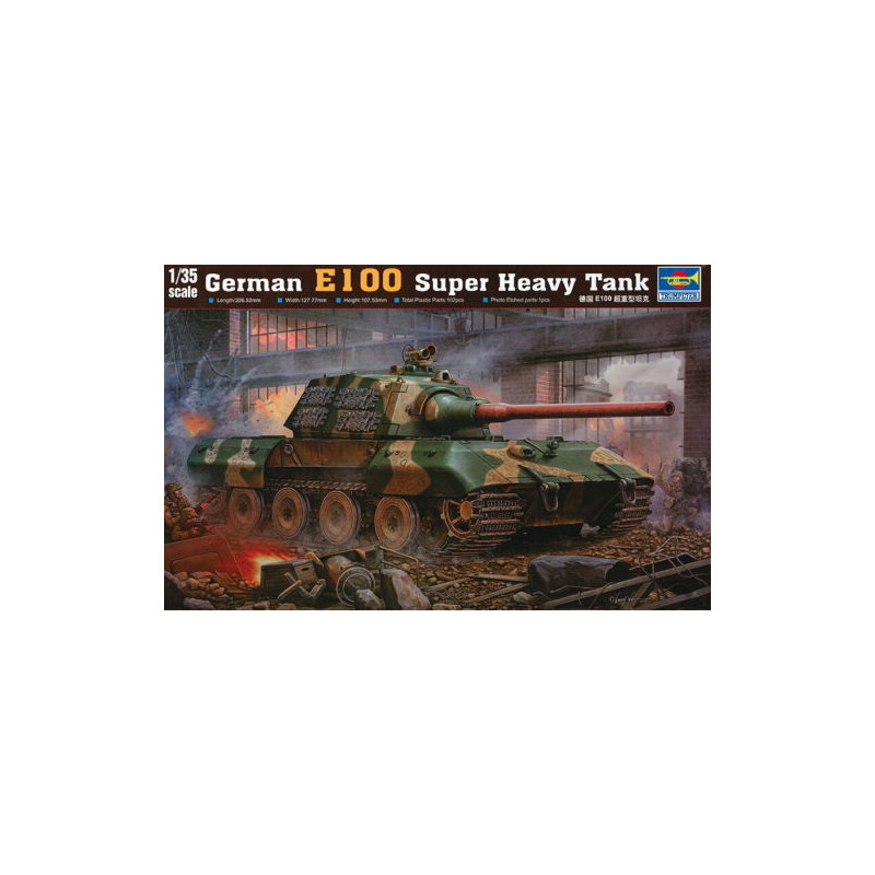 1:35 Trumpeter 00384 German E 100 Super Heavy Tank