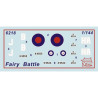 1:144 Zvezda 6218 Britu vieglais bumbvedējs Fairey Battle