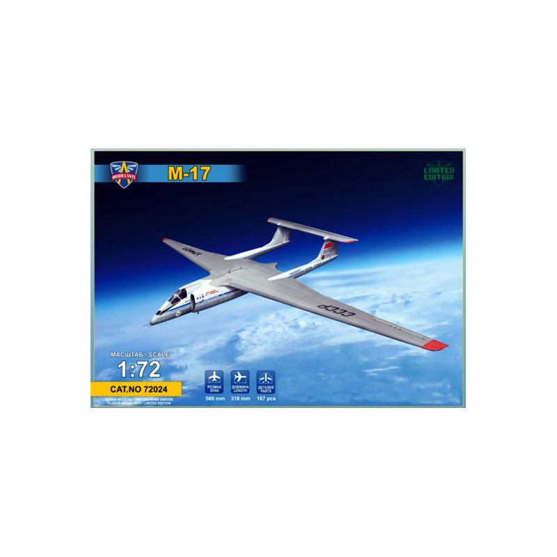 1:72 Modelsvit 72024 Myasishchev M-17 Stratosphera
