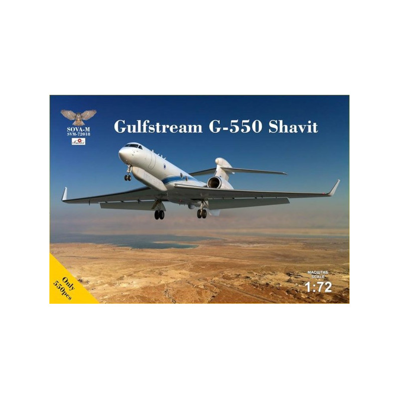 1:72 Sova-M 72018 Gulfstream G-550 SEMA Shavit Israeli AF