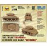 1:100 Zvezda 6263 - US Medium Tank M4A2 Sherman