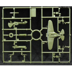 1:144 Zvezda 6254 Padomju vieglais iznīcinātājs Polikarpov I-16