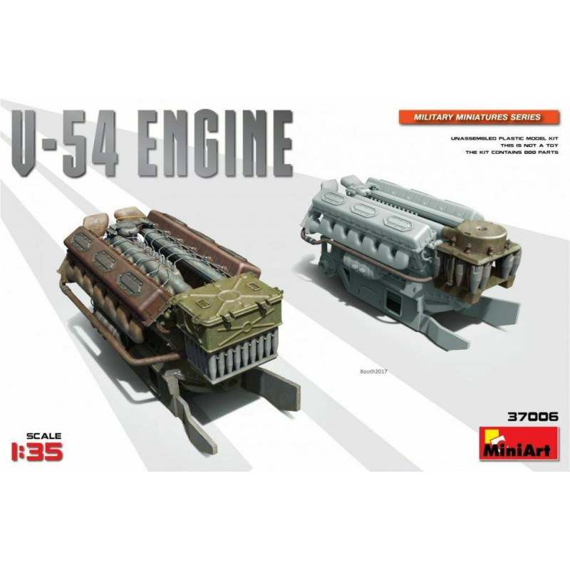 1:35 MiniArt 37006 V-54 ENGINE for T-54 tanks family