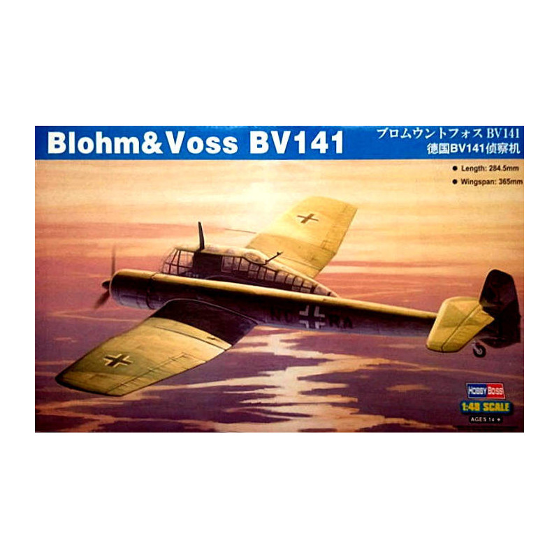 1:48 Hobby Boss 81728 Blohm & Voss BV141 Reconnaissance Aircraft