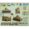 1:100 Zvezda 6264 - M3 Lee Аmerikāņu vidēja tvertne