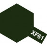 Tamiya Acrylic Paint XF-61 Dark green 10 ml bottle