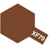 Tamiya Acrylic Paint XF-79 Linoleum deck brown 10 ml bottle