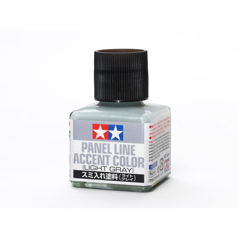 Tamiya 87189 Panel Line Accent Color (Light Gray) 40ml.