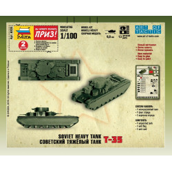 1:100 Zvezda 6203 Padomju smagā tvertne T-35