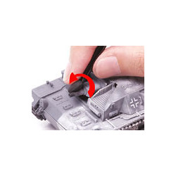 Tamiya 87088 Weathering Master D Set: Burnt blue, Burnt red, Oil stain.