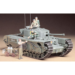 1:35 Tamiya 35210 British Infantry Tank Mk.IV Churchill Mk.VII with 6 Figures