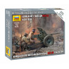 1:72 Zvezda 6114 German Anti-tank Gun PAK 36 with Crew