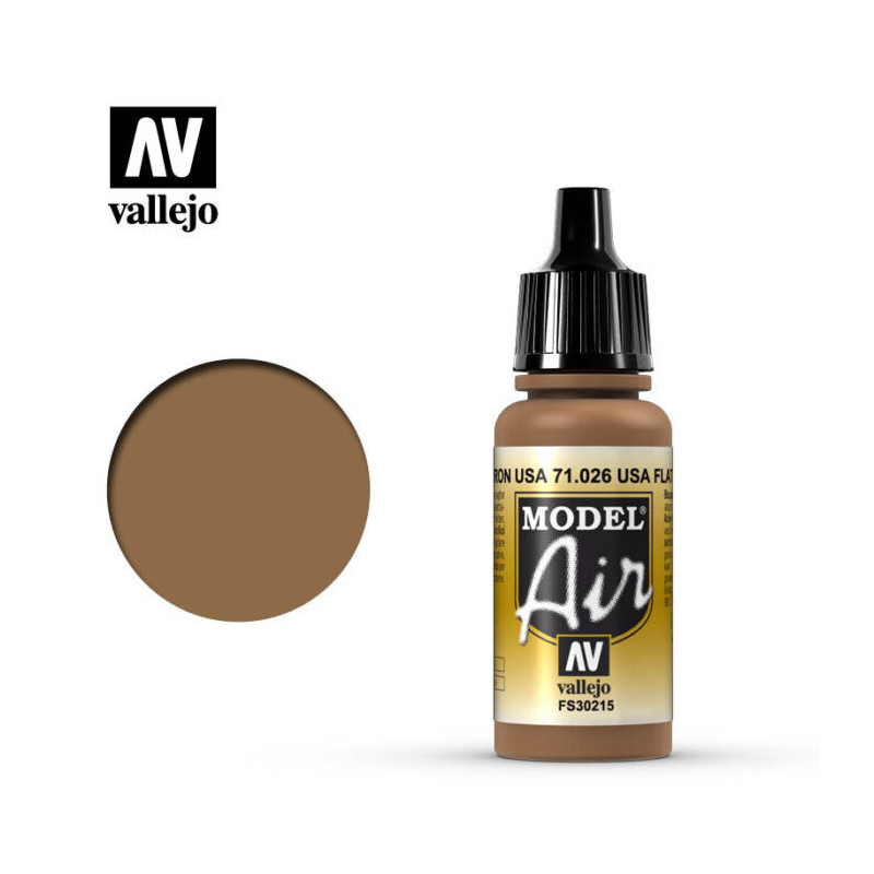 Vallejo Model Air 17 ml 71.026 US Flat Brown