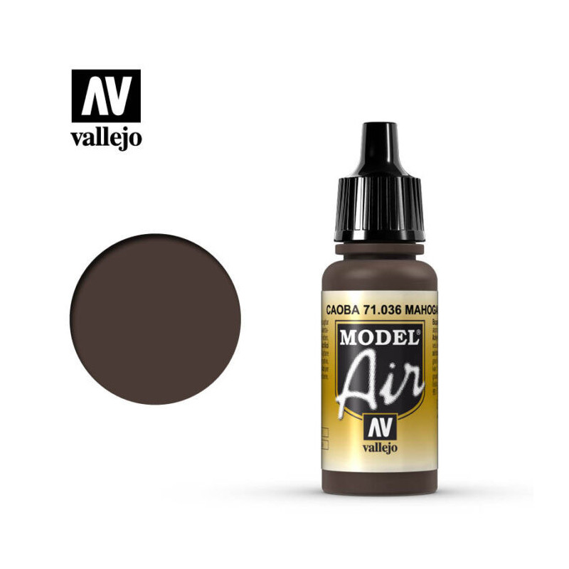 Vallejo Model Air 17 ml 71.036 Mahogany