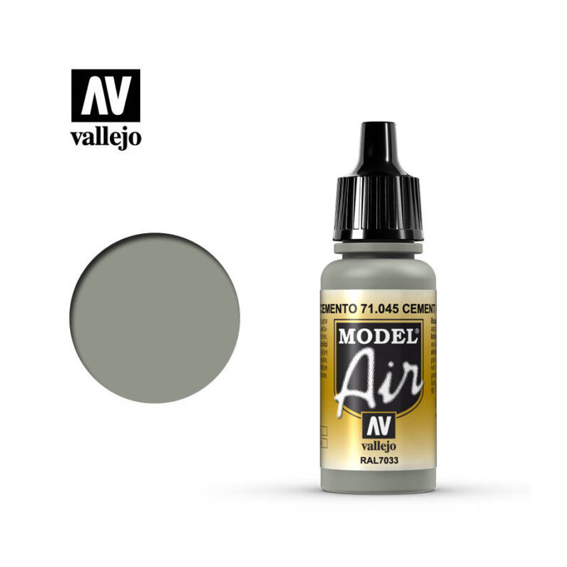 Vallejo Model Air 17 ml 71.045 Cement Grey