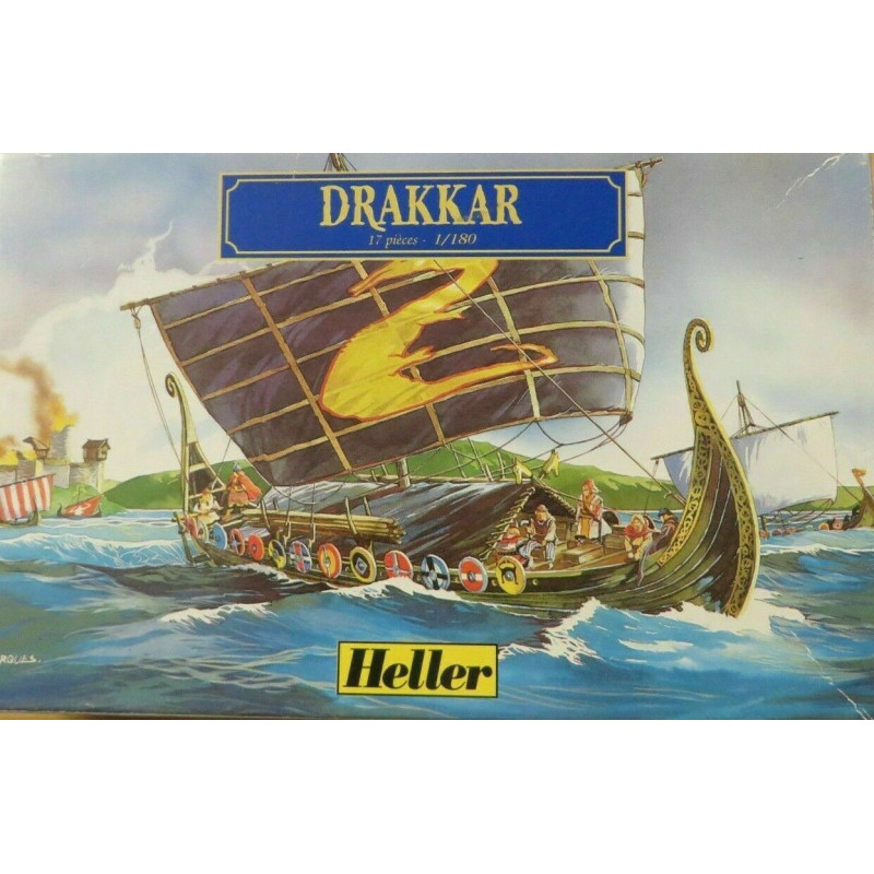 1:180 Heller 79856 Viking Drakkar