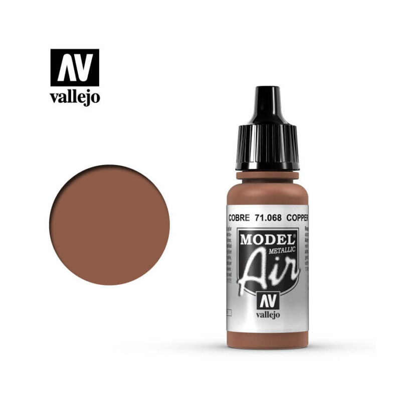 Vallejo Model Air 17 ml 71.068 Copper (Metallic)