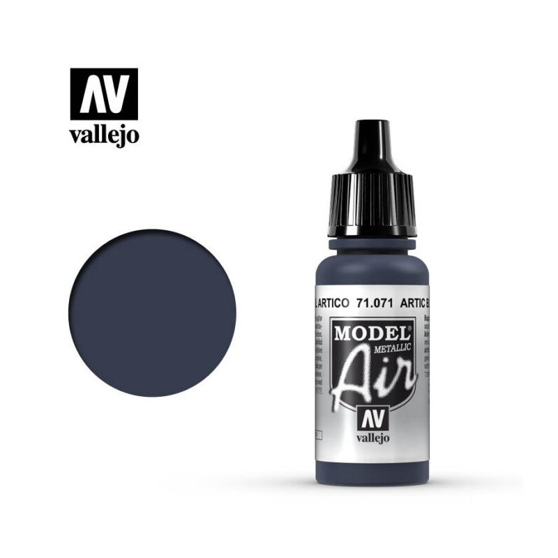 Vallejo Model Air 17 ml 71.071 Arctic Blue (Metallic)