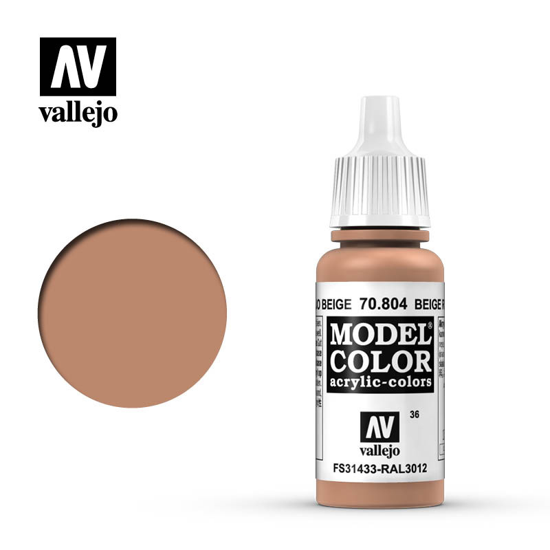 Vallejo Model Color 17 ml 70.804 Beige Red