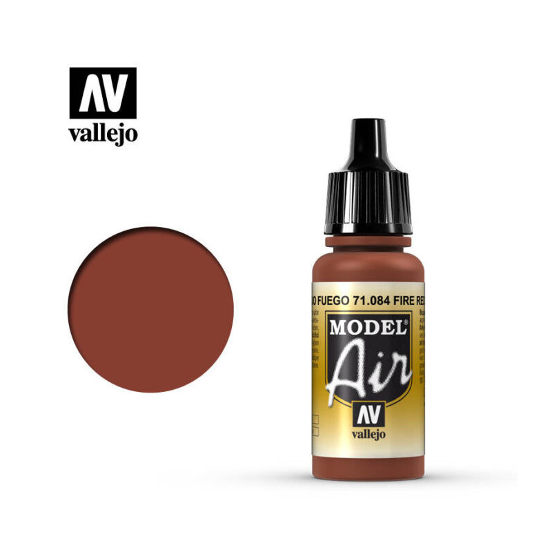 Vallejo Model Air 17 ml 71.084 Fire Red