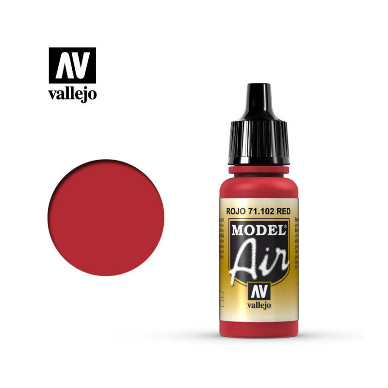 Vallejo Model Air 17 ml 71.102 Red