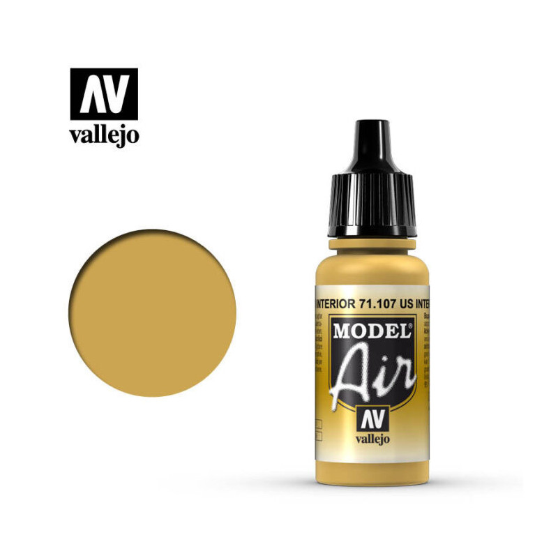 Vallejo Model Air 17 ml 71.107 US Interior Yellow