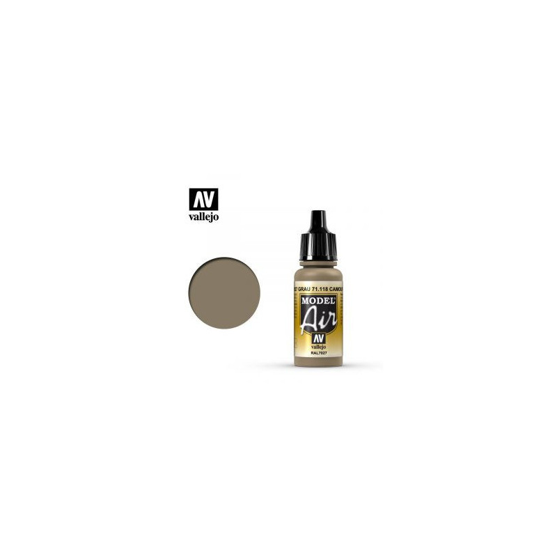 Vallejo Model Air 17 ml 71.118 Camouflage Grey