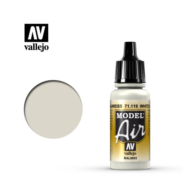 Vallejo Model Air 18 ml 71.119 White Grey