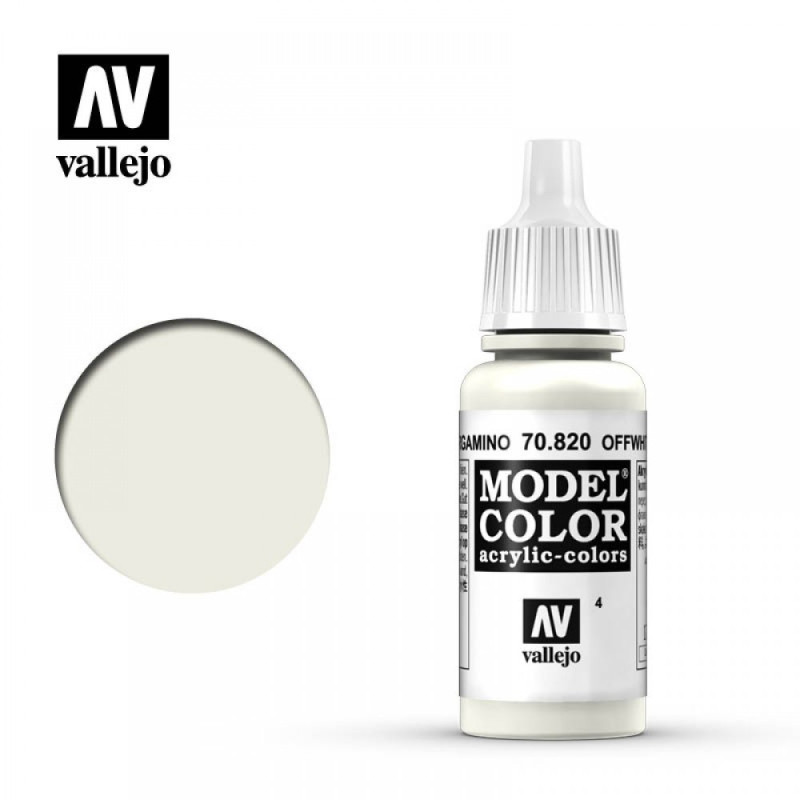 Vallejo Model Color 17 ml 70.820 Off-white