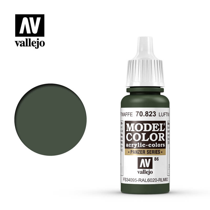 Vallejo Model Color 18 ml 70.823 Luftwaffe Camouflage Green