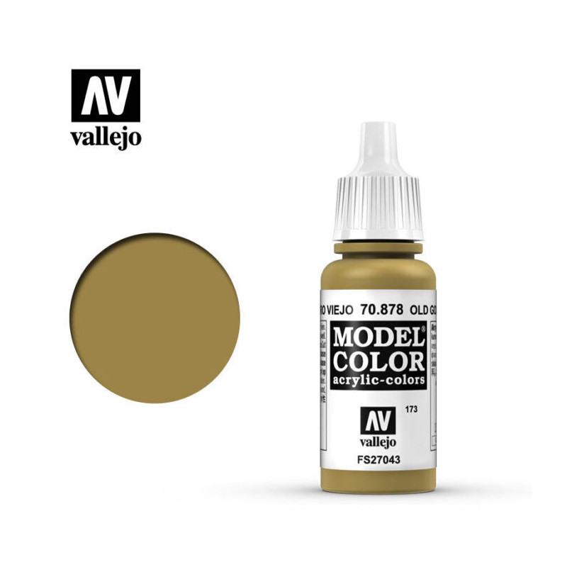 Vallejo Model Color 17 ml 70.878 Old Gold