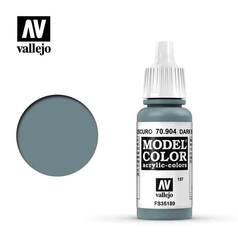 Vallejo Model Color 17 ml 70.904 Dark Blue Grey