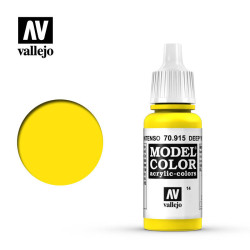 Vallejo Model Color 17 ml 70.915 Deep Yellow
