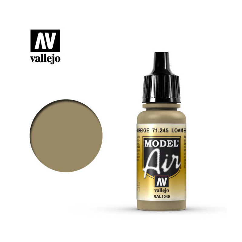 Vallejo Model Air 17 ml 71.245 Loam Beige