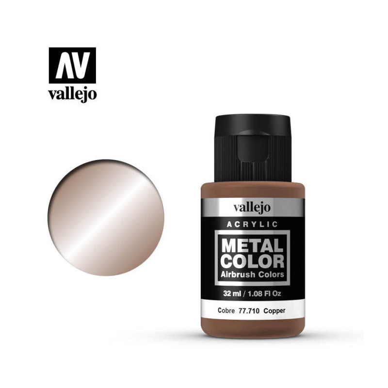 Vallejo Metal Color Paint 32 ml 77.710 Copper
