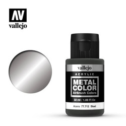 Vallejo Metal Color Paint 32 ml 77.712  Steel