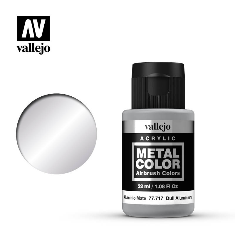 Vallejo Metal Color Paint 32 ml 77.717 Dull Aluminium