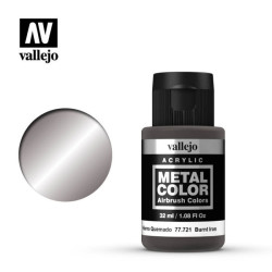 Vallejo Metal Color Paint 32 ml 77.721 Burnt Iron