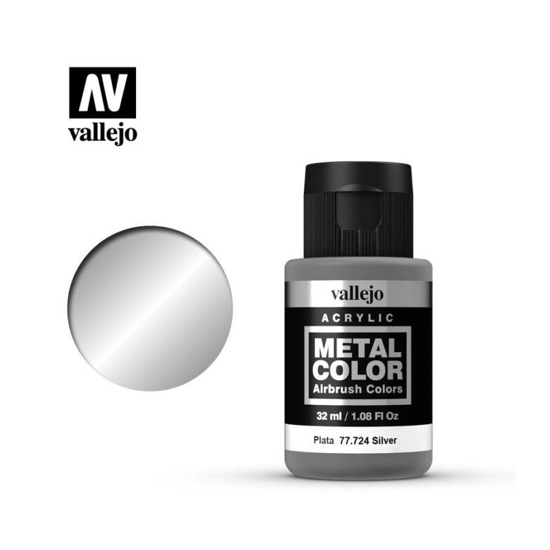 Vallejo Metal Color Paint 32 ml 77.724 Silver