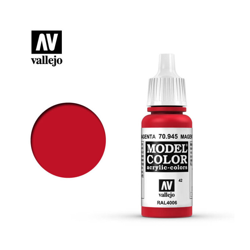 Vallejo Model Color 17 ml 70.945 Magenta