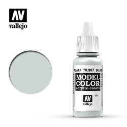 Vallejo Model Color 17 ml 70.997 Silver