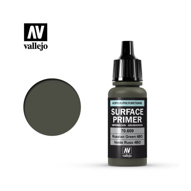 Vallejo Surface Primer 17 ml 70.609 Russian Green 4BO