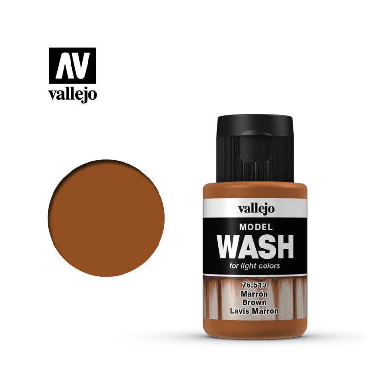 Vallejo Model Wash 35 ml 76.513 Brown