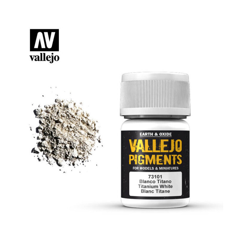 Vallejo Pigments 35 ml 73.101 Titanium White