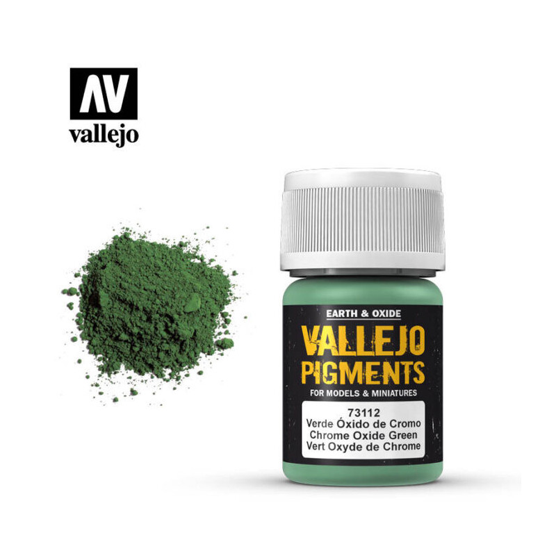 Vallejo Pigments 35 ml 73.112 Chrome Oxide Green