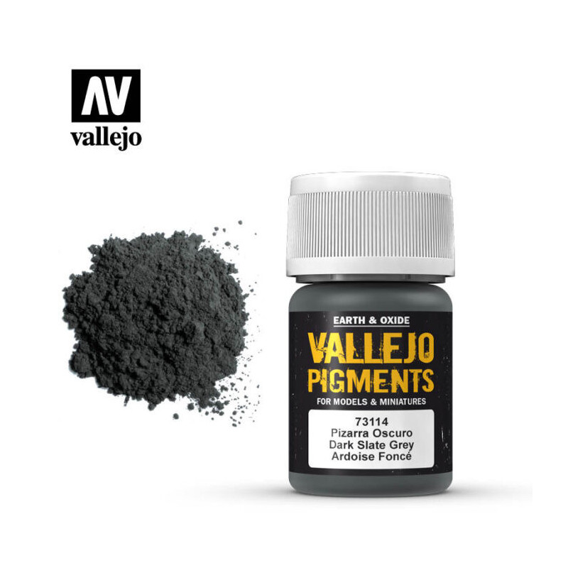 Vallejo Pigments 35 ml 73.114 Dark Slate Grey