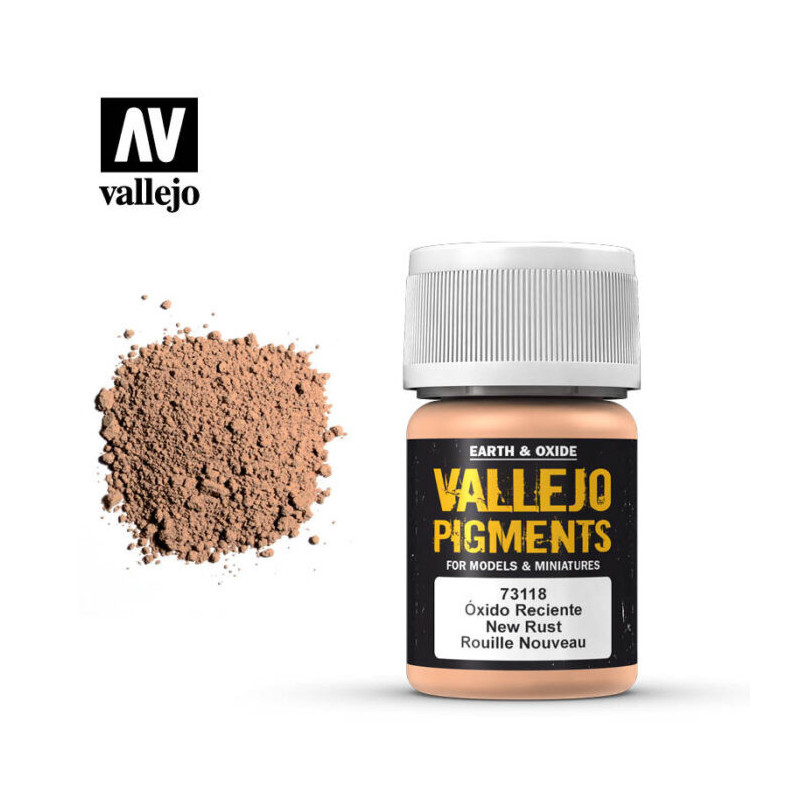 Vallejo Pigments 35 ml 73.118 New Rust