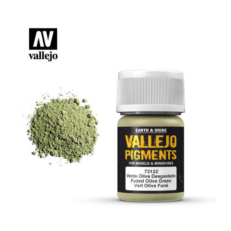 Vallejo Pigments 35 ml 73.122 Faded Olive Green